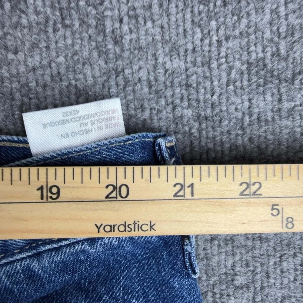 Dickies Jeans Mens 42x32 Blue Relaxed Fit Straight Leg Medium Wash Denim Pants